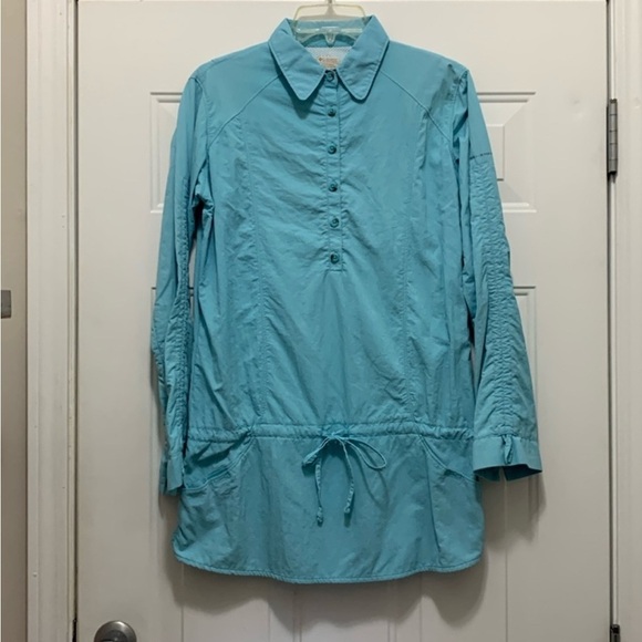 Columbia Tops - Columbia Light Blue Long Sleeve Shirt Sz M